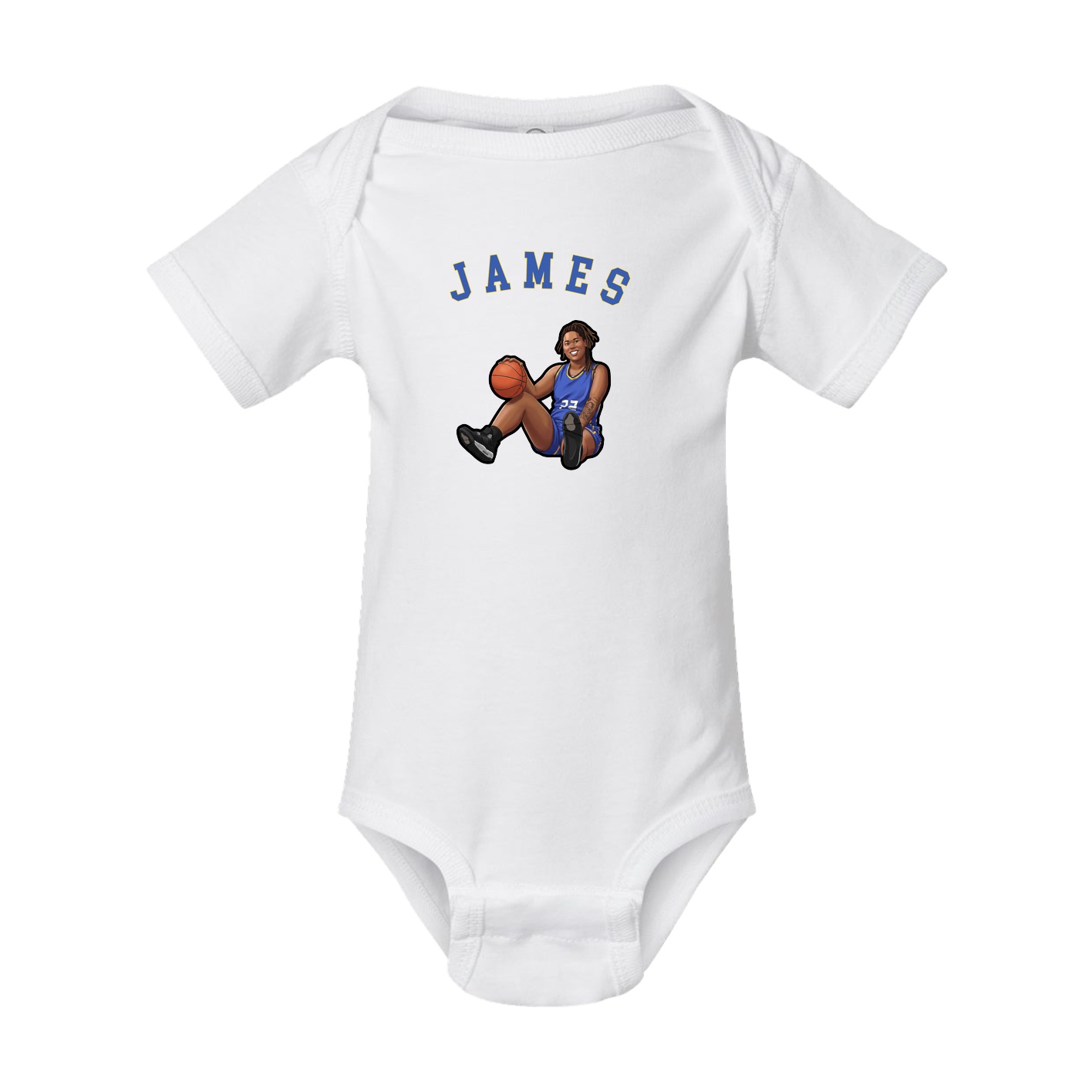 Baby Onesie — Shirsey Arch in White