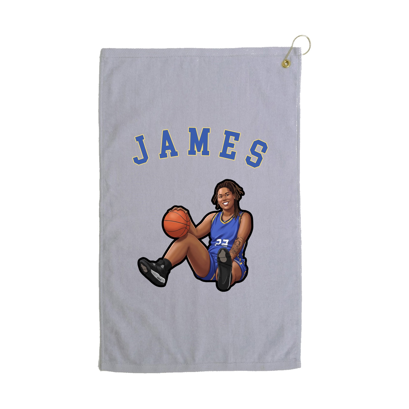 Golf Towel — Shirsey Arch in Grey