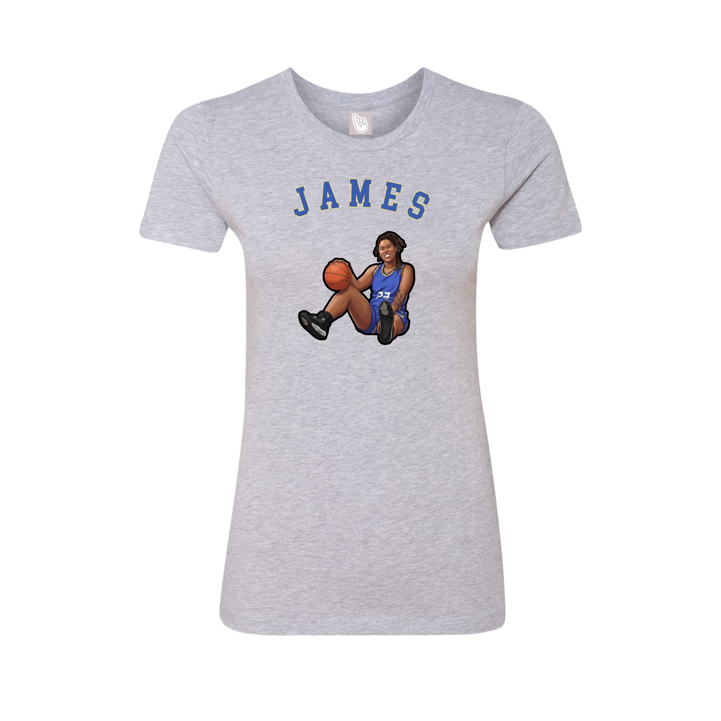 Womens Tee — Shirsey Arch in Grey