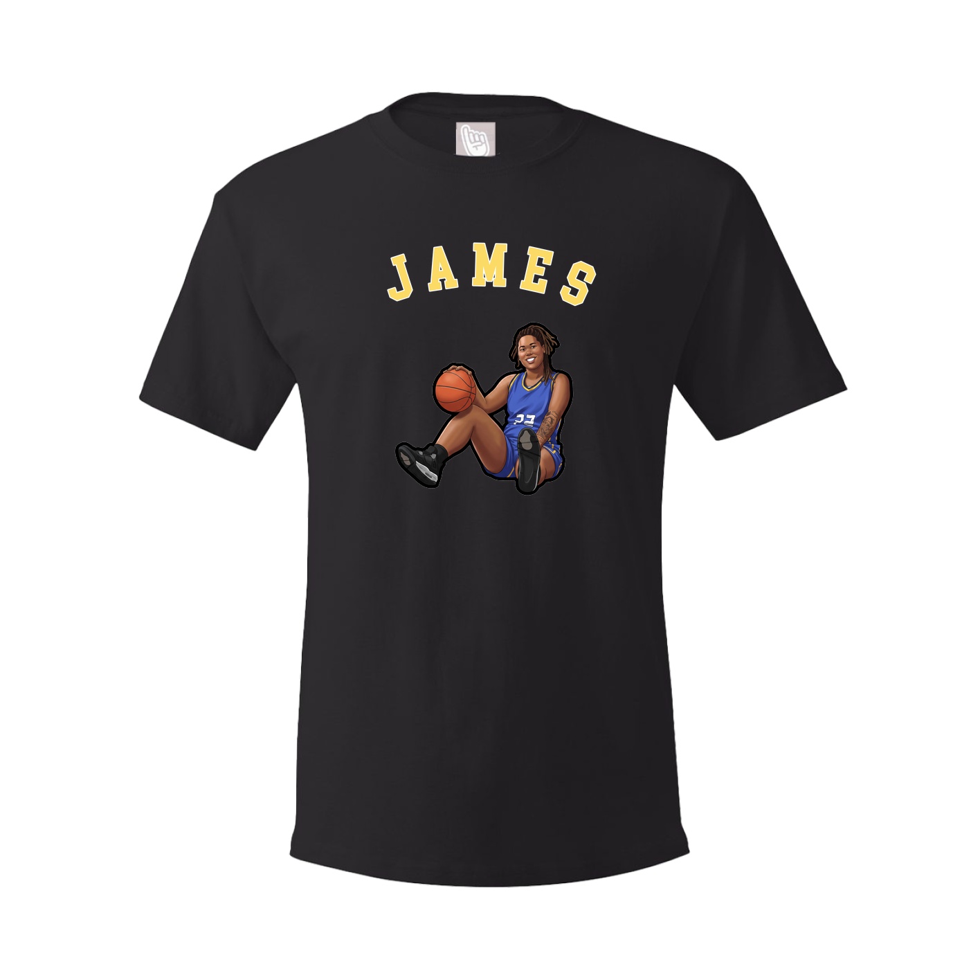 Youth Tee — Shirsey Arch in Black