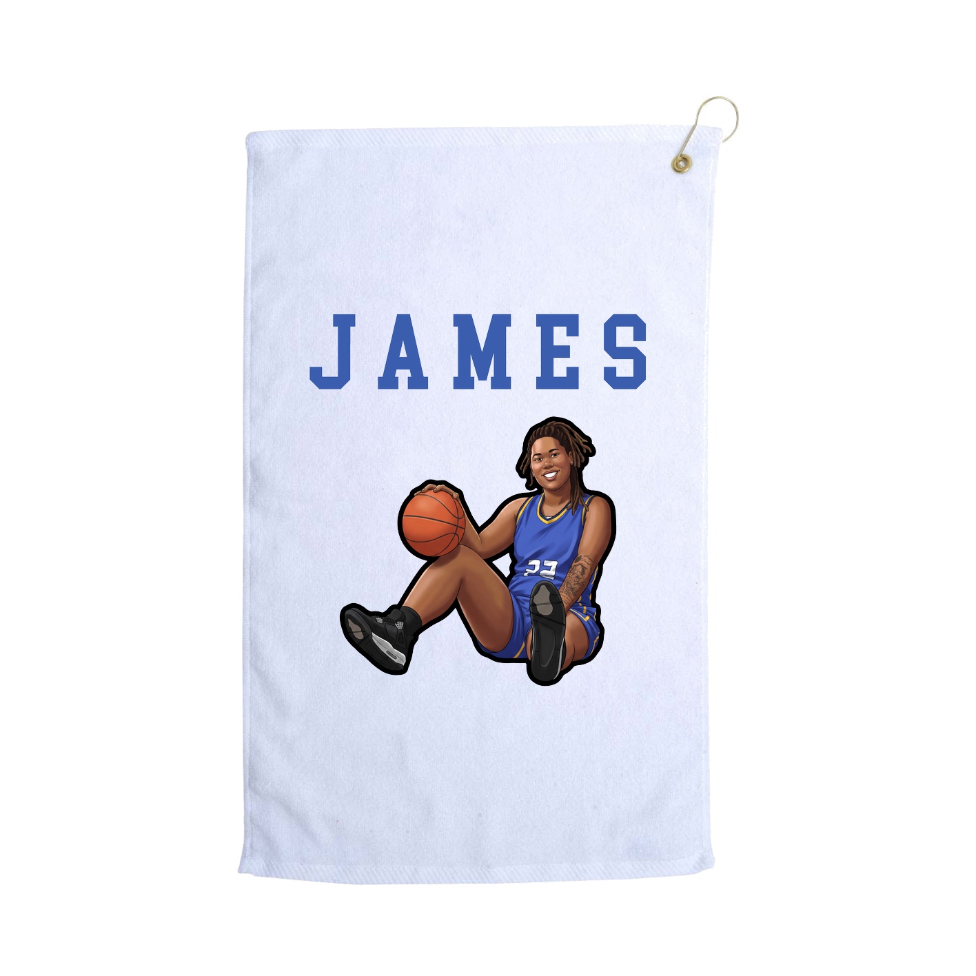 Golf Towel — Shirsey in White