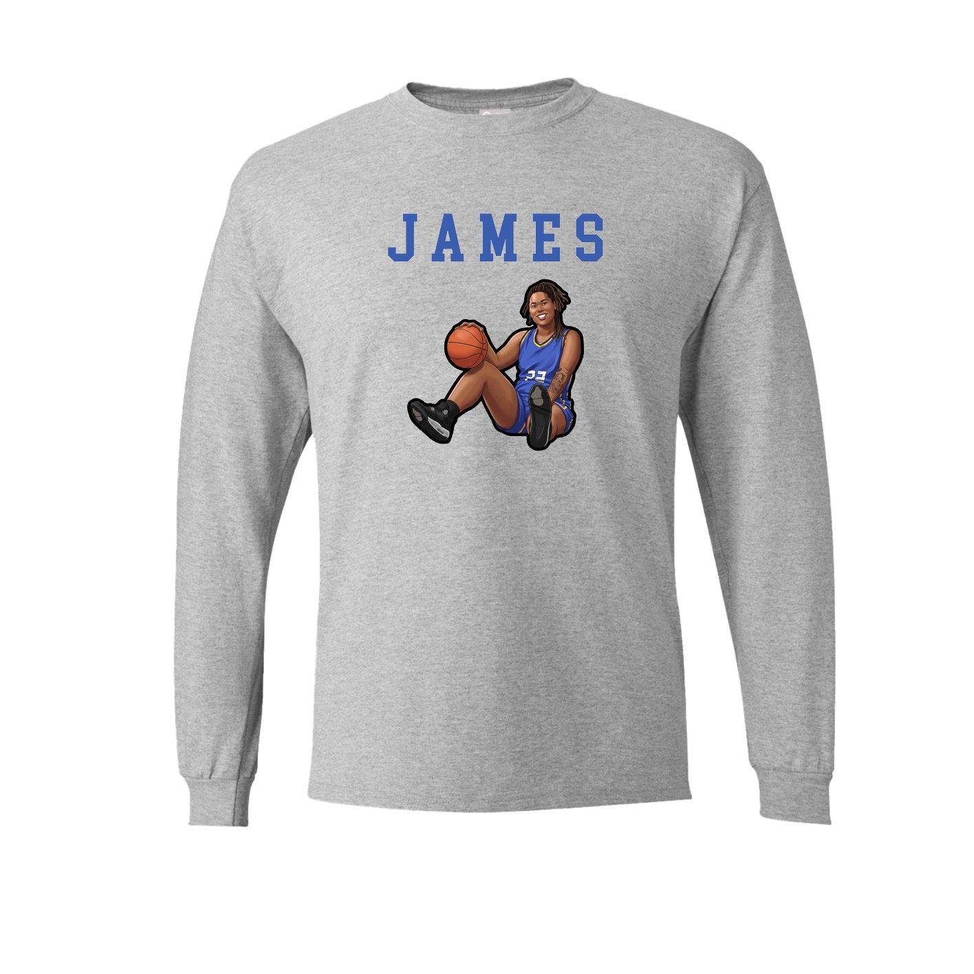 Long Sleeve Tee — Shirsey in Grey