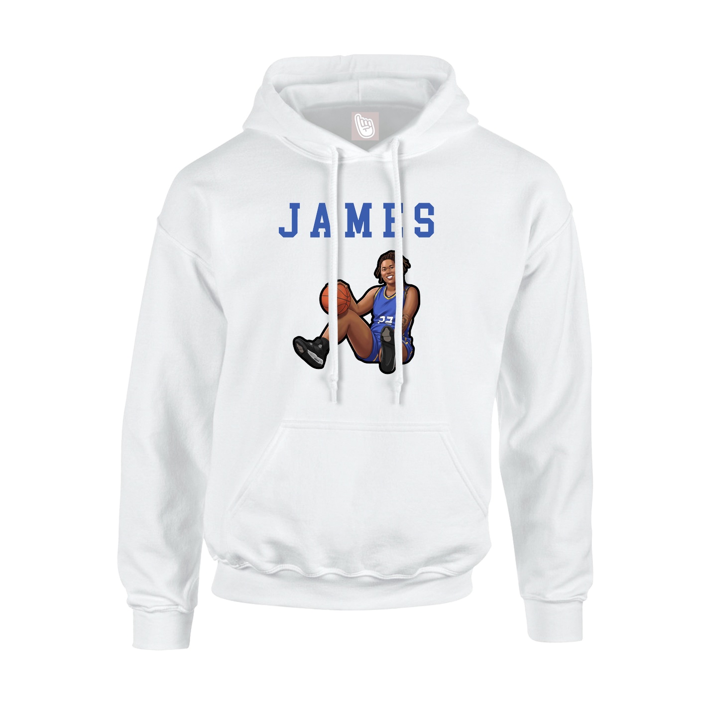 Youth Hoodie — Shirsey in White