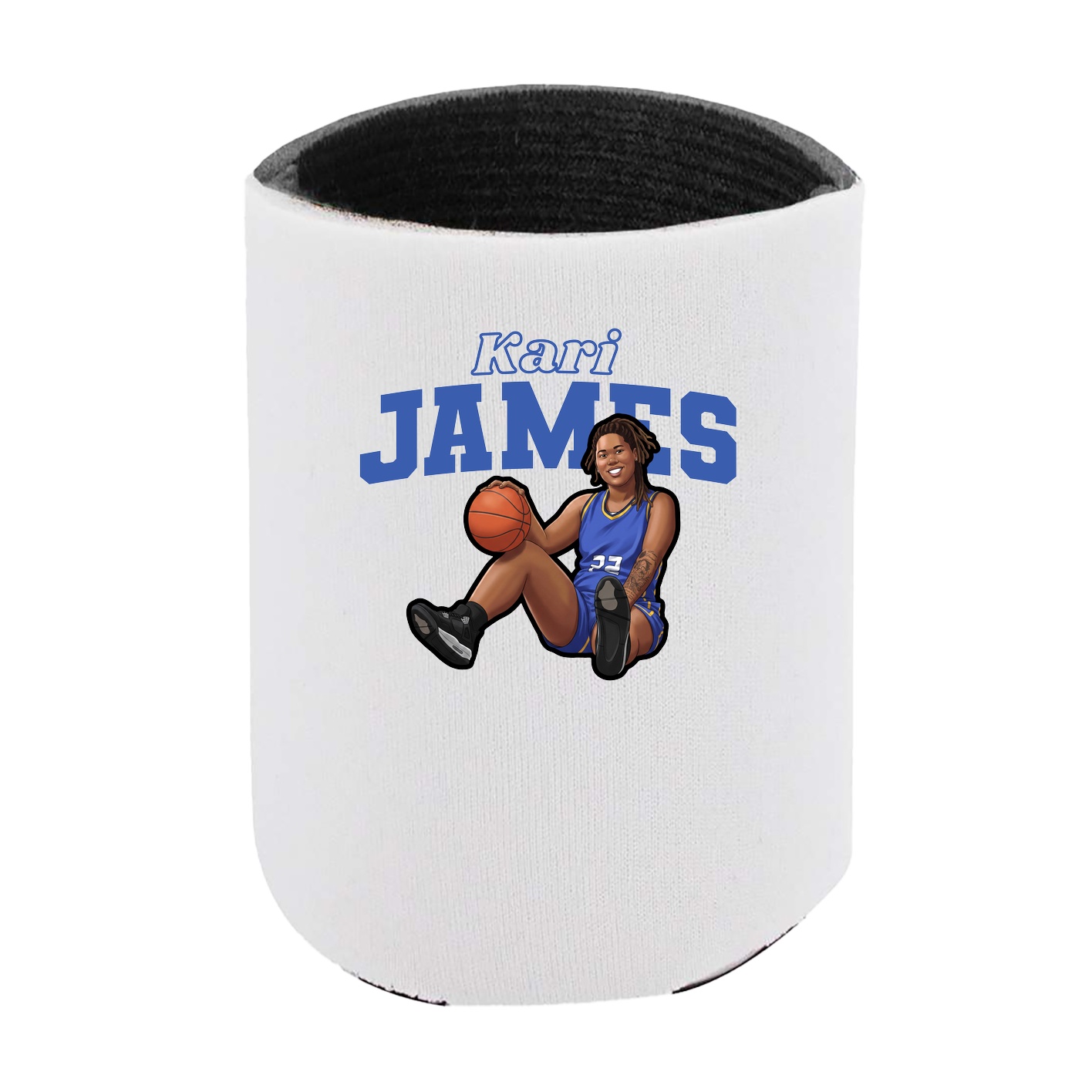 Can Holder — Name Arch in White
