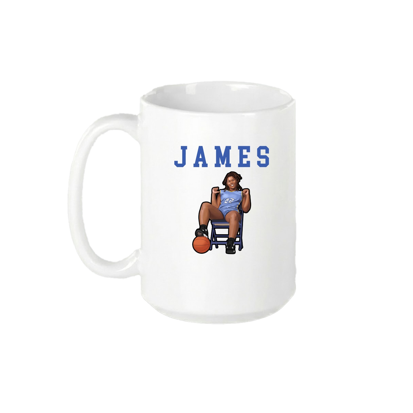 15oz Coffee Mug — Shirsey in White