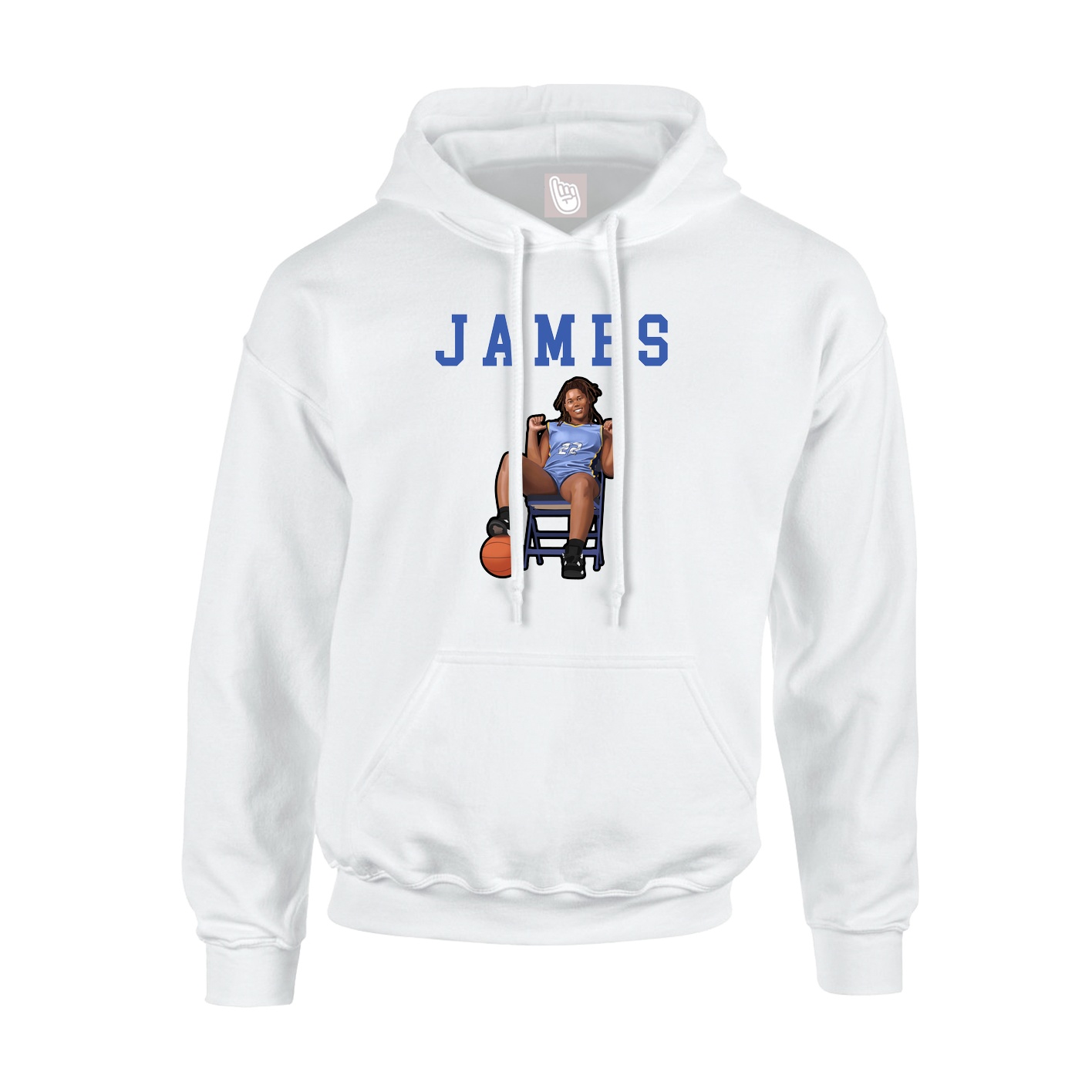 Youth Hoodie — Shirsey in White
