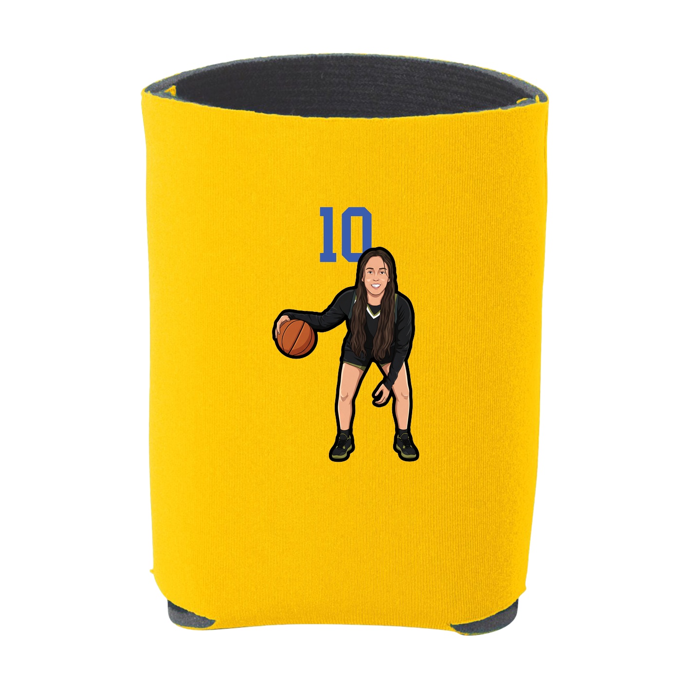 Can Holder — Number Top in Yellow