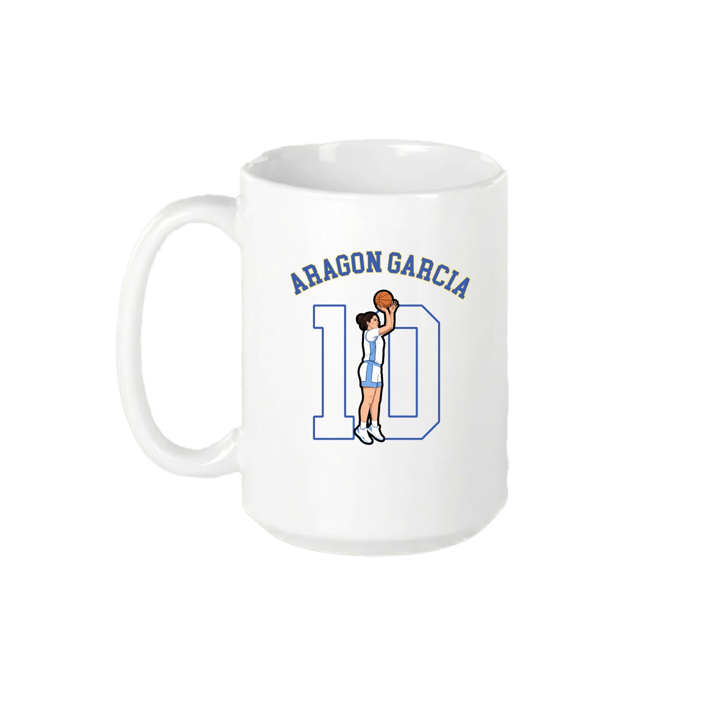 15oz Coffee Mug — Shirsey Arch in White