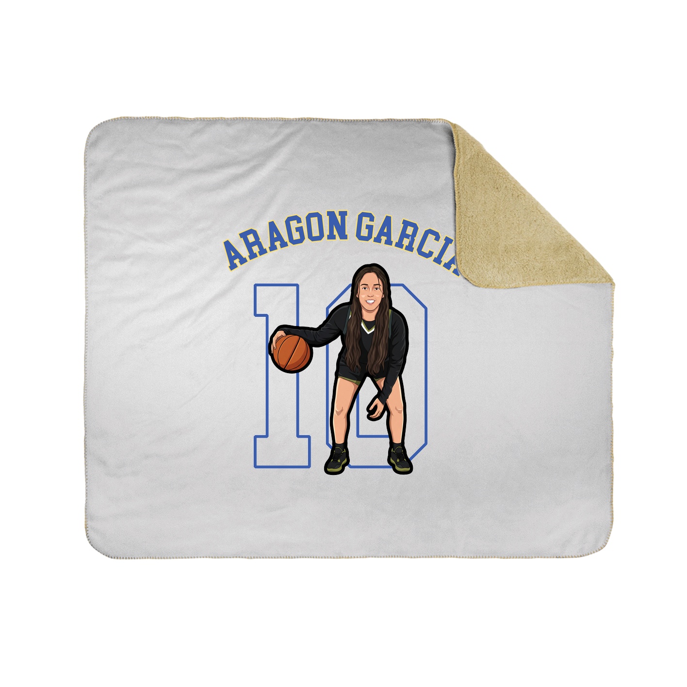 Throw Blanket — Shirsey Arch in White