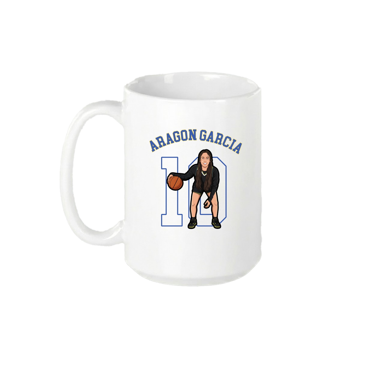 15oz Coffee Mug — Shirsey Arch in White