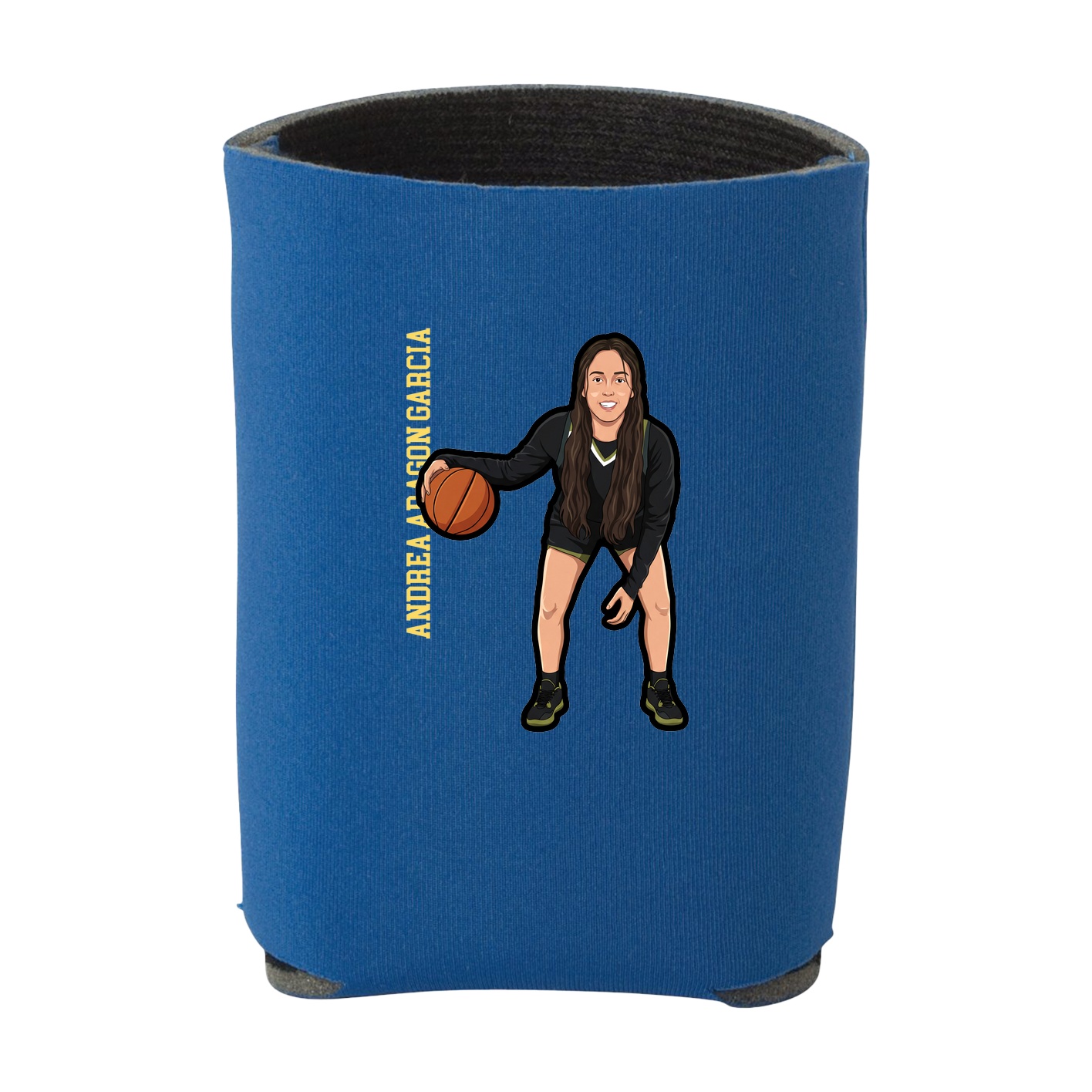 Can Holder — Name Vertical in Royal