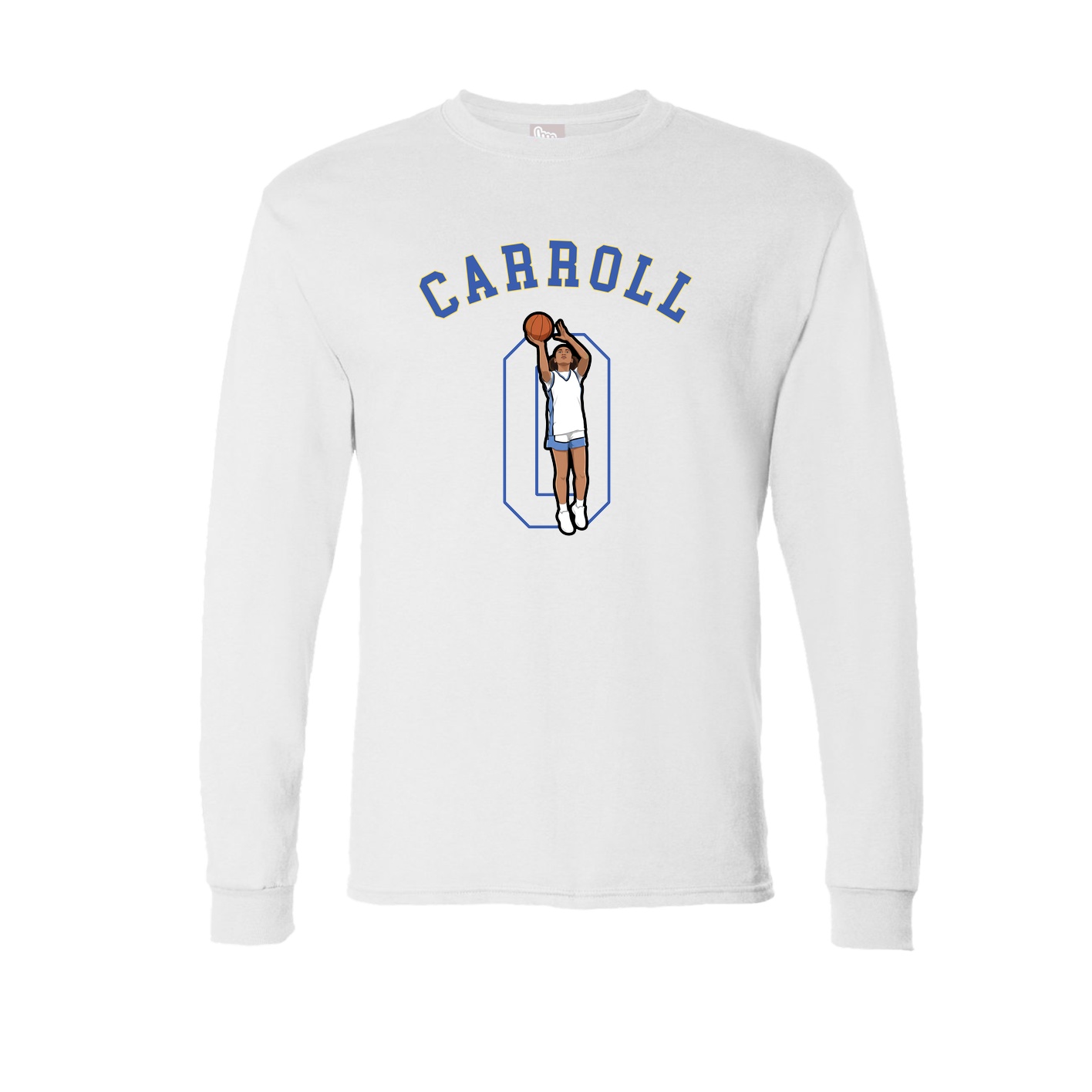 Long Sleeve Tee — Shirsey Arch in White