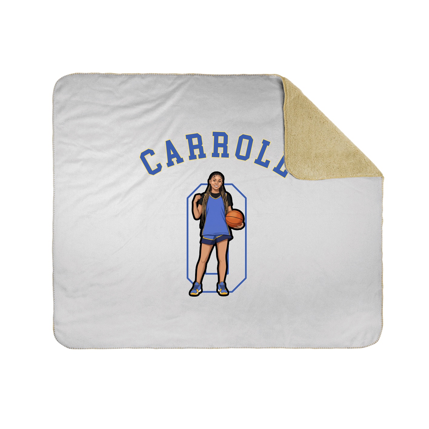 Throw Blanket — Shirsey Arch in White