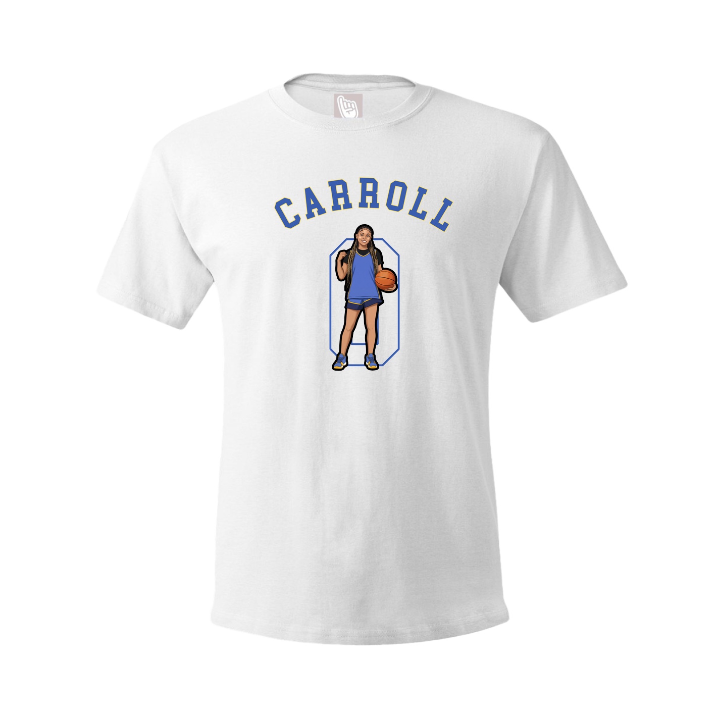 Youth Tee — Shirsey Arch in White
