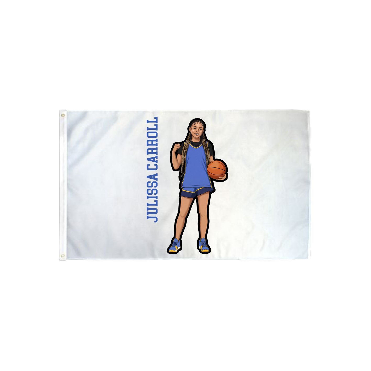 3x5 Flag — Name Vertical in Classic
