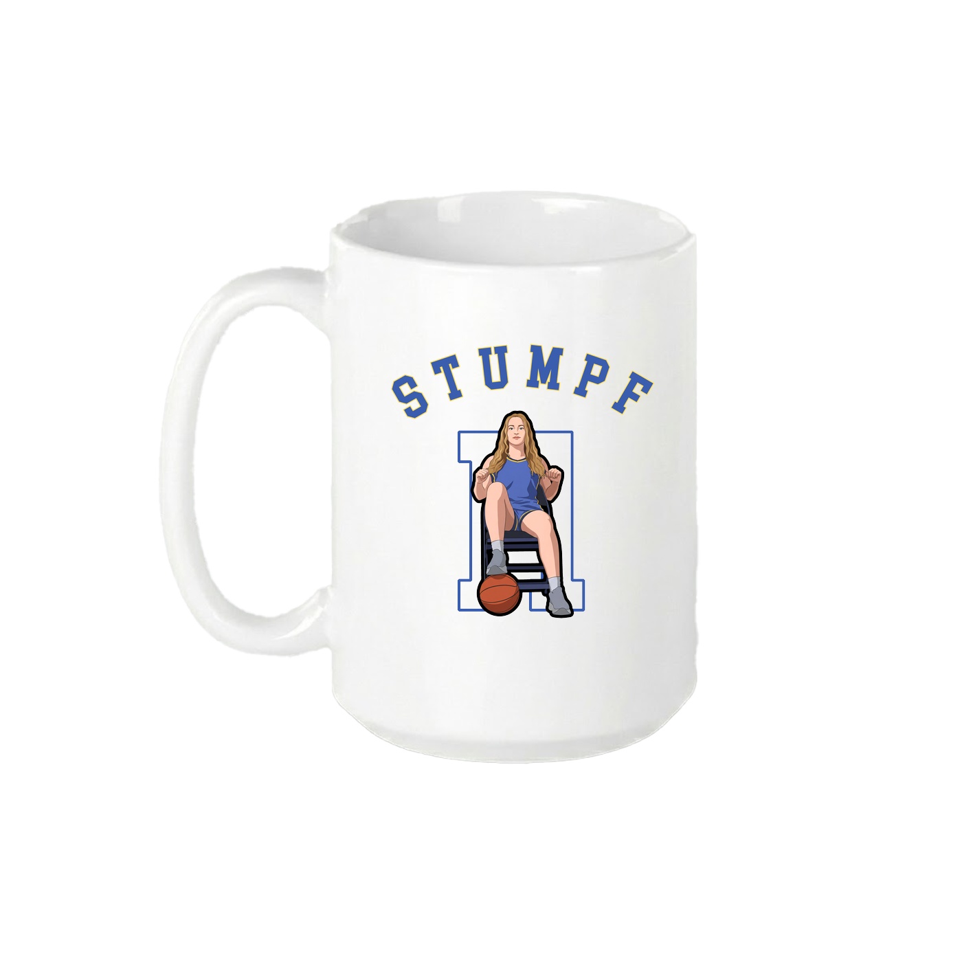 15oz Coffee Mug — Shirsey Arch in White