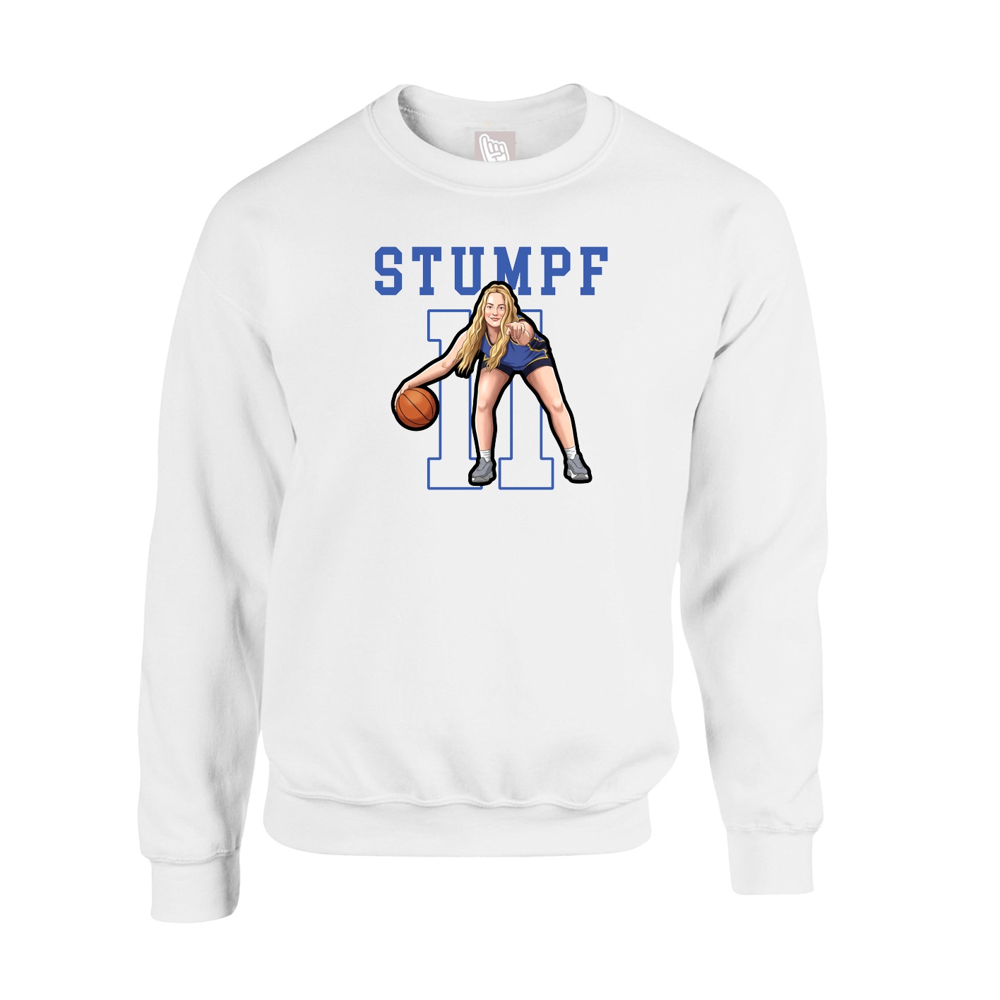 Fleece Crew — Shirsey in White