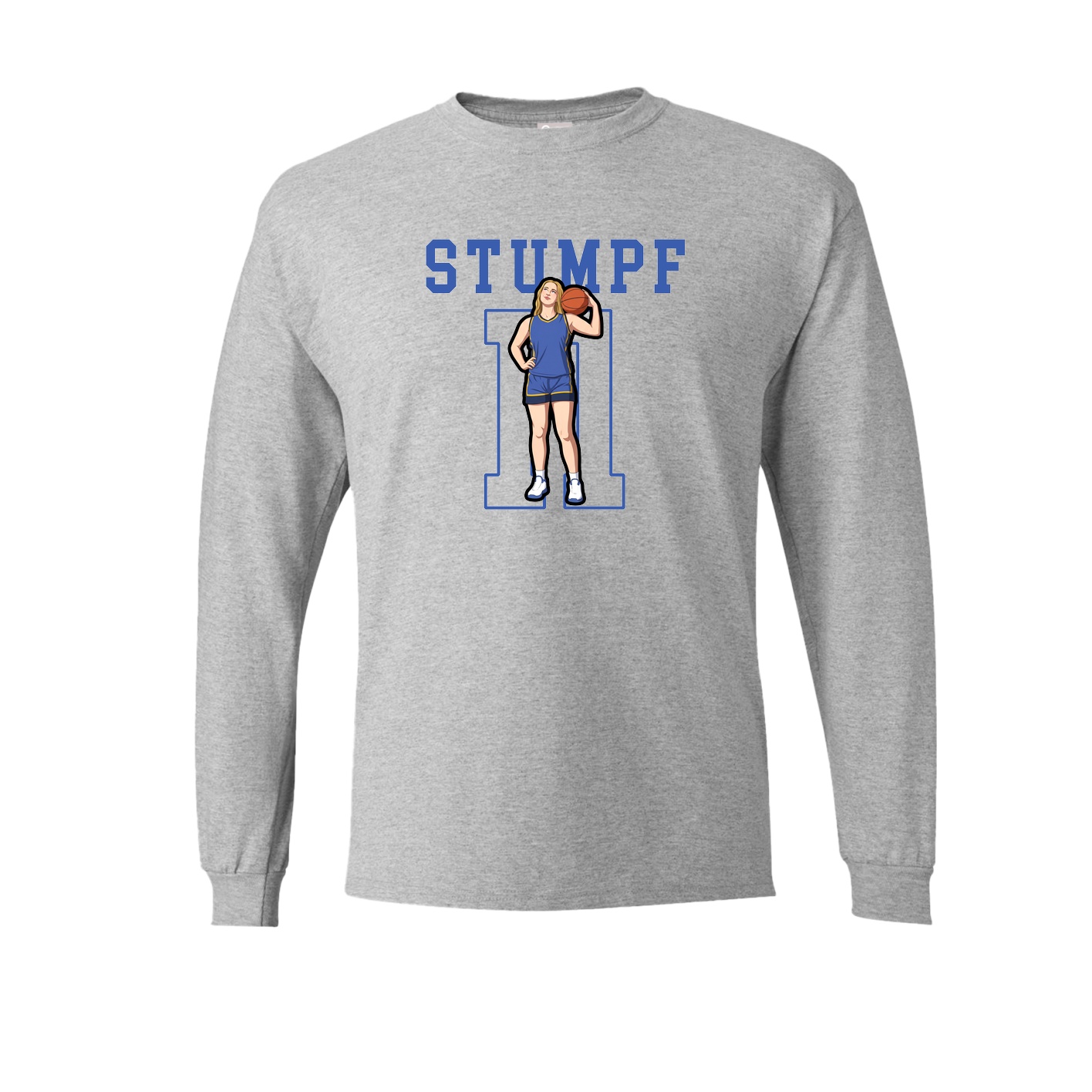 Long Sleeve Tee — Shirsey in Grey