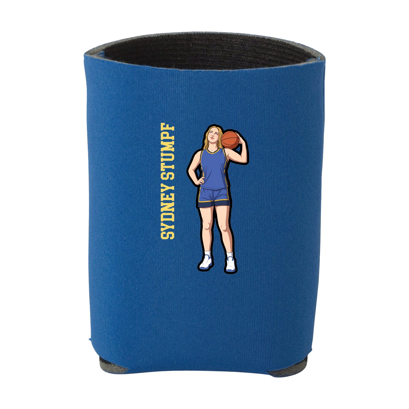 Can Holder — Name Vertical in Royal