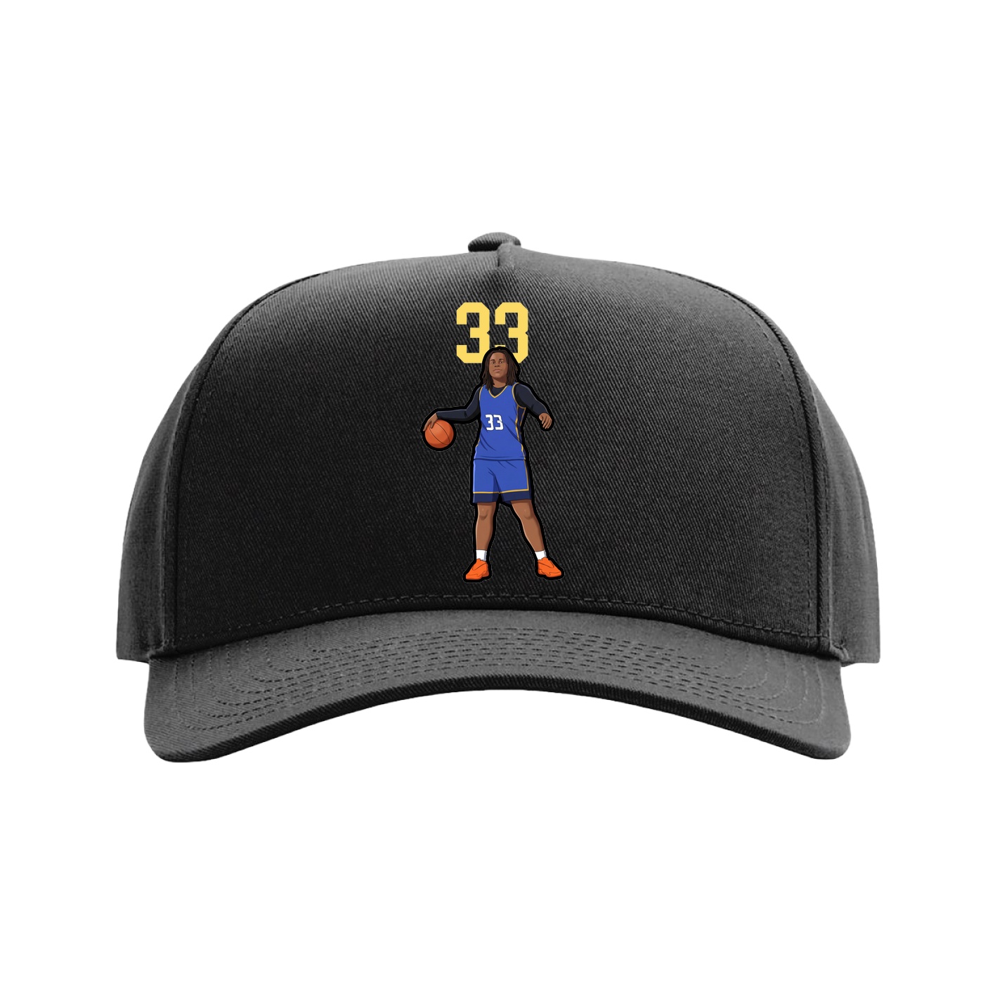 Full Fabric Five-Panel Champ Cap