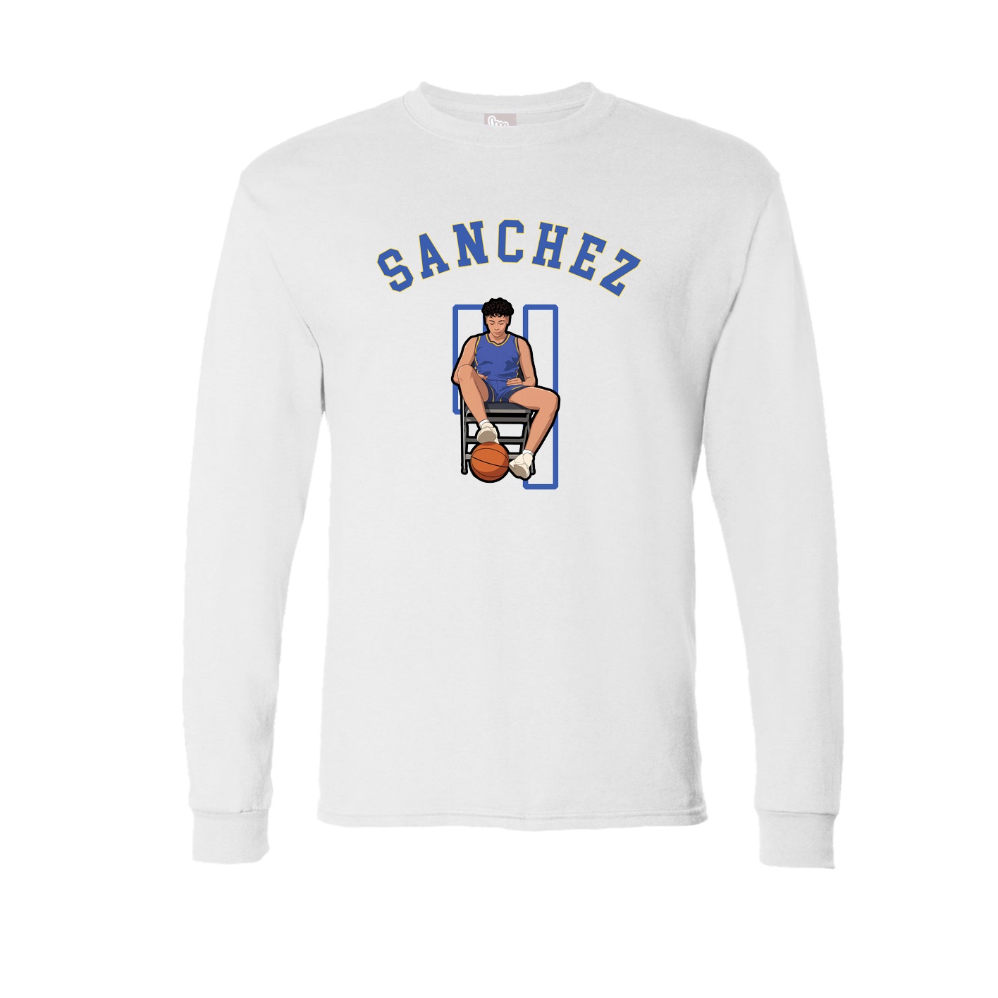 Long Sleeve Tee — Shirsey Arch in White