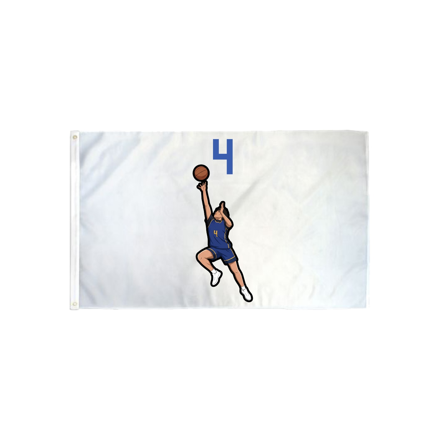 3x5 Flag — Number Top in Classic