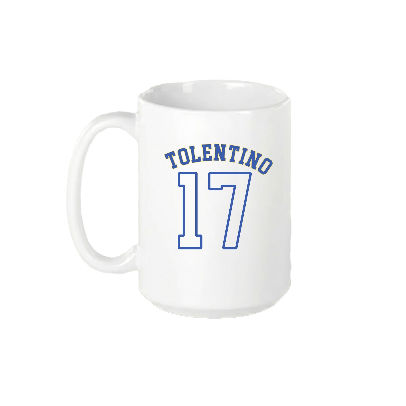 15oz Coffee Mug — Shirsey Arch in White