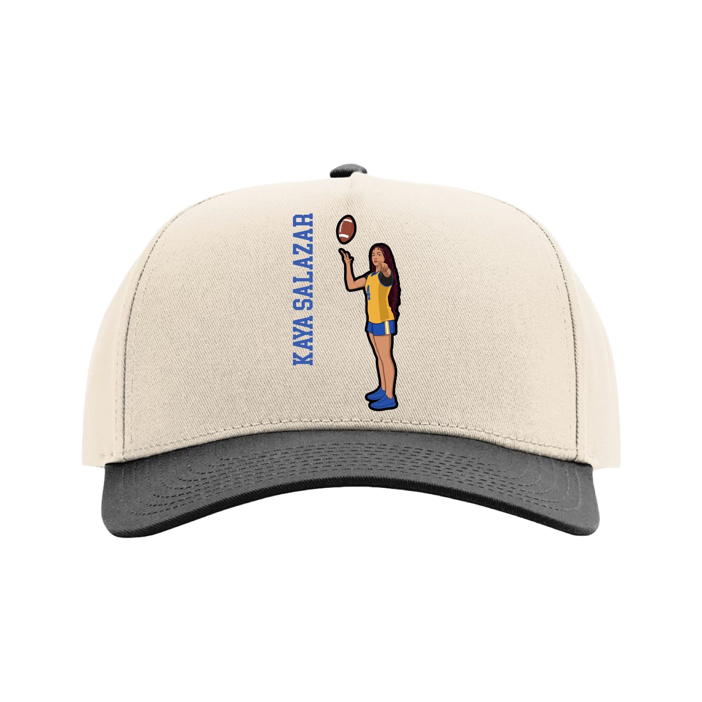 Full Fabric Five-Panel Champ Cap