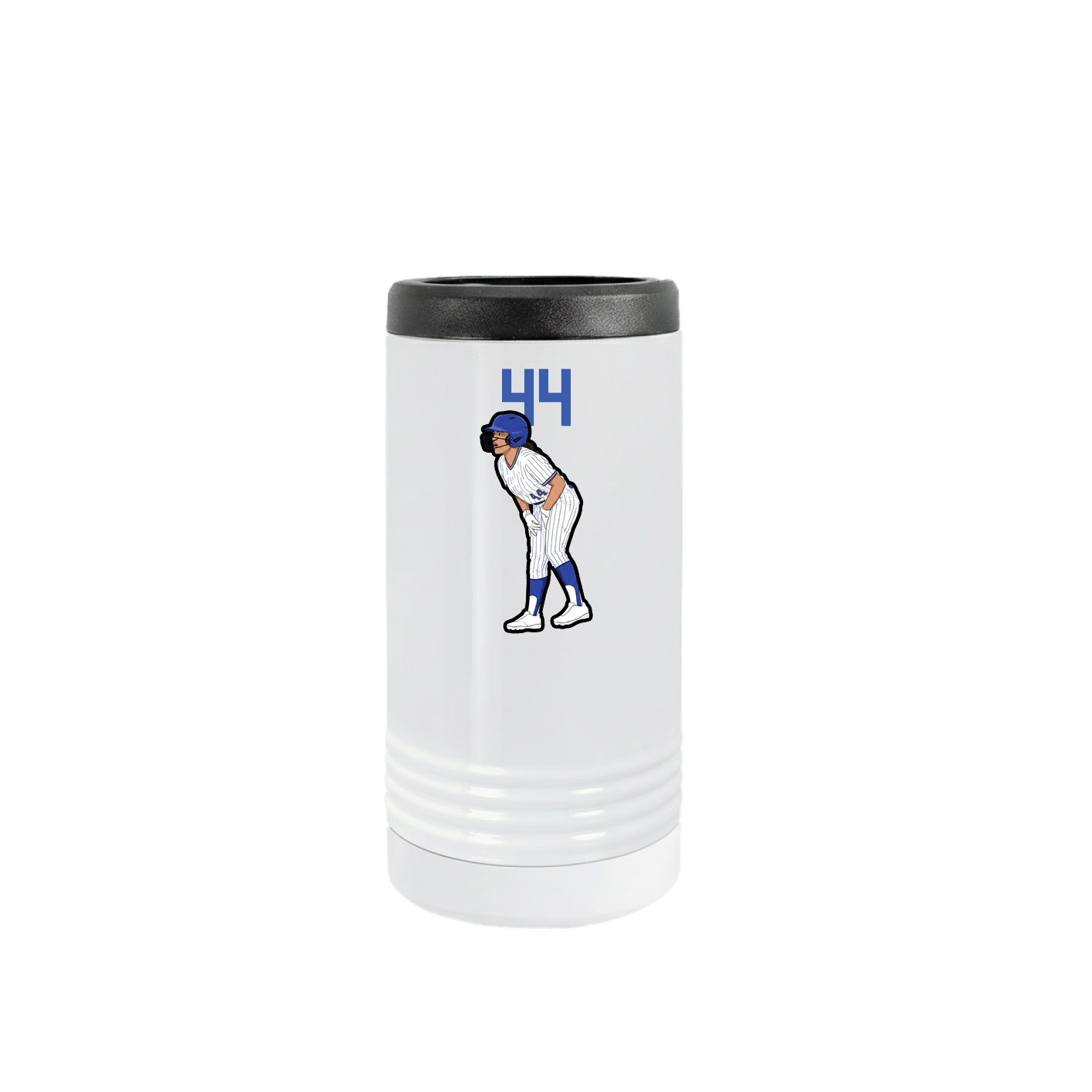 Slim Beverage Holder — Number Top in White