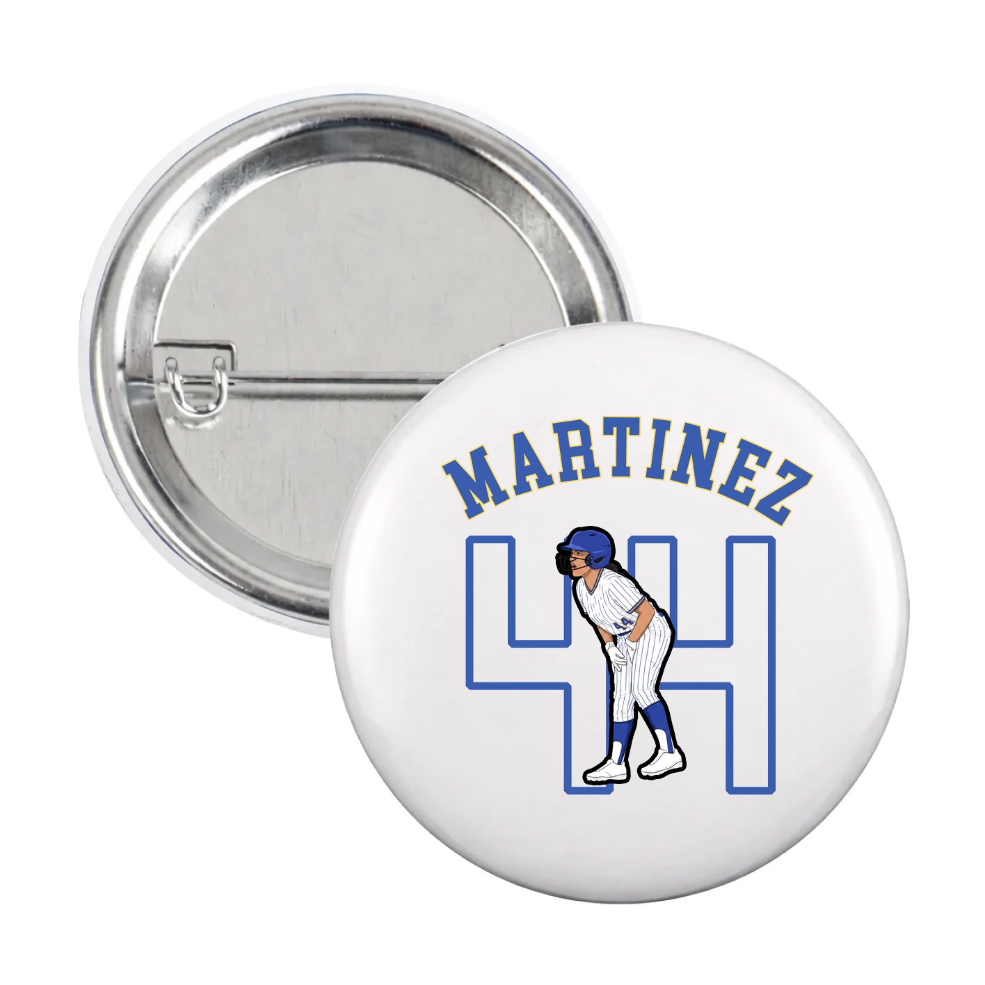 Game Day Button — Shirsey Arch in White