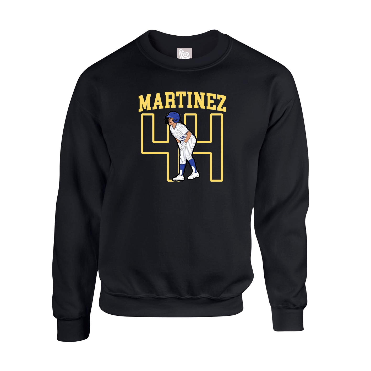 Fleece Crew — Shirsey in Black