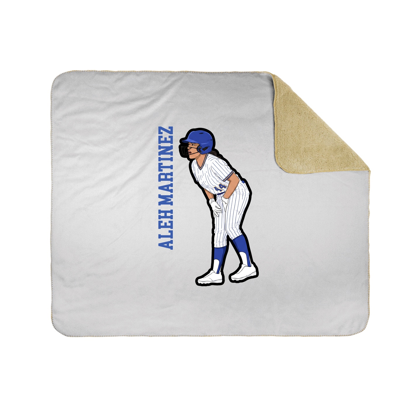 50x60 Sherpa Lined Throw Blanket