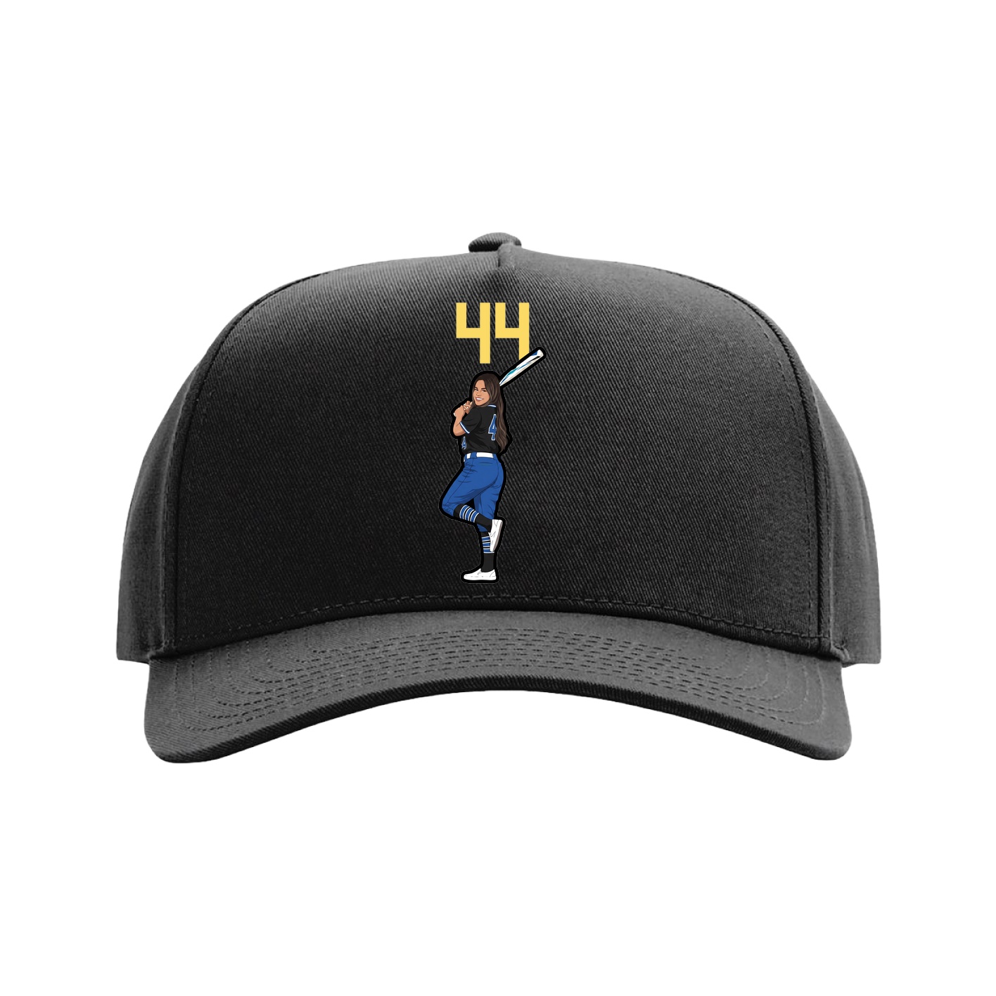 Full Fabric Five-Panel Champ Cap