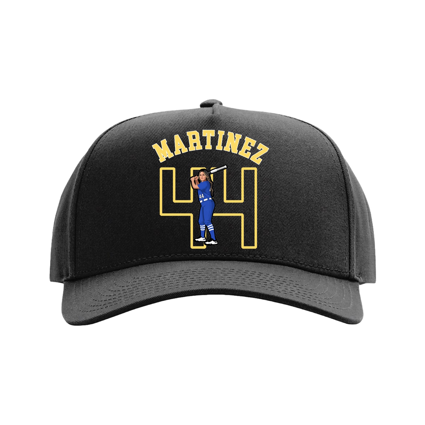Full Fabric Five-Panel Champ Cap