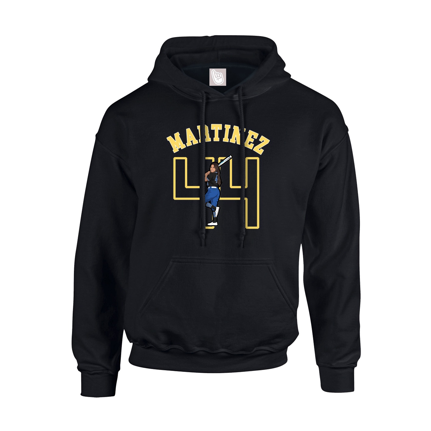Youth Hoodie — Shirsey Arch in Black