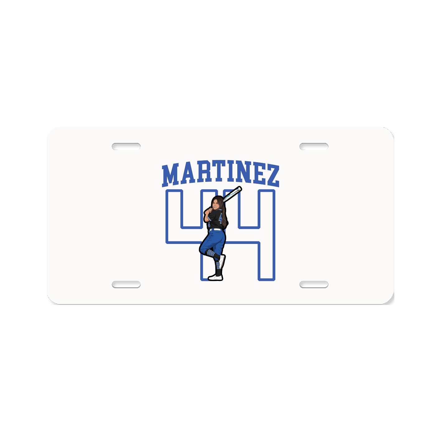 Aluminum License Plate