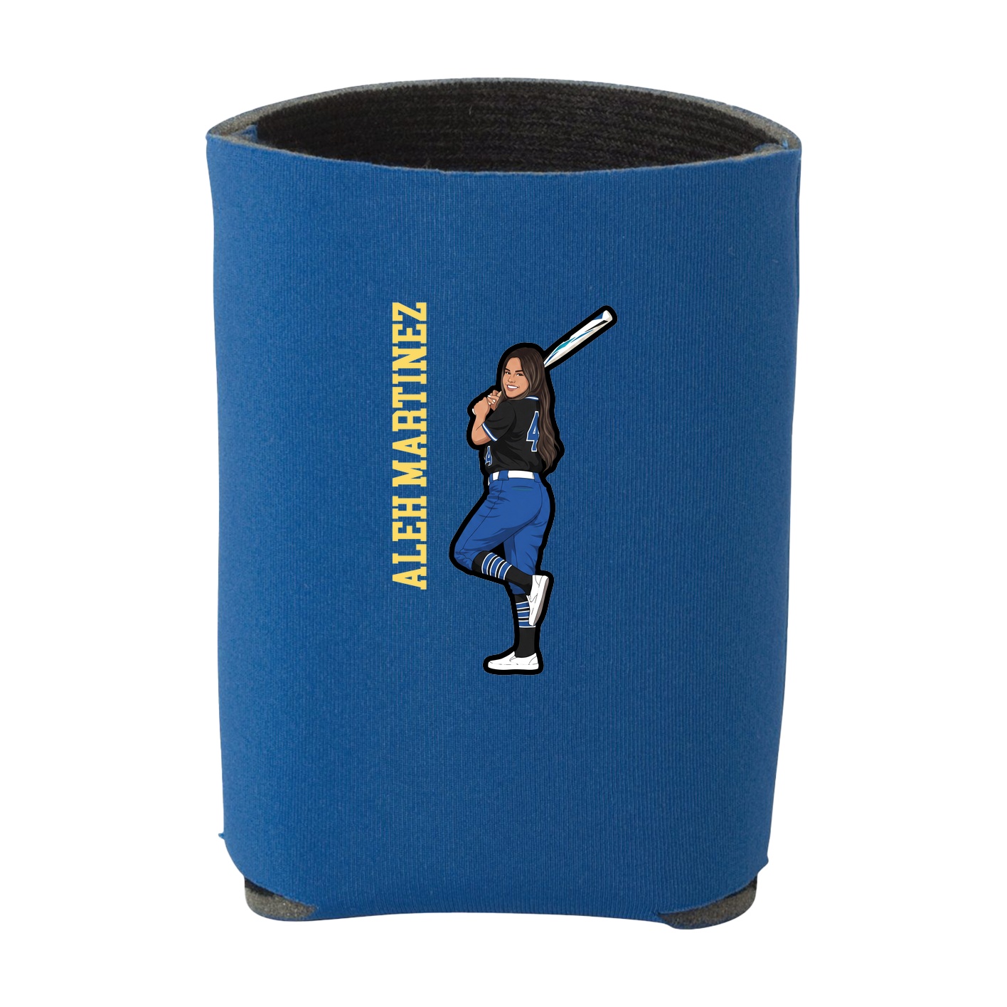 Can Holder — Name Vertical in Royal