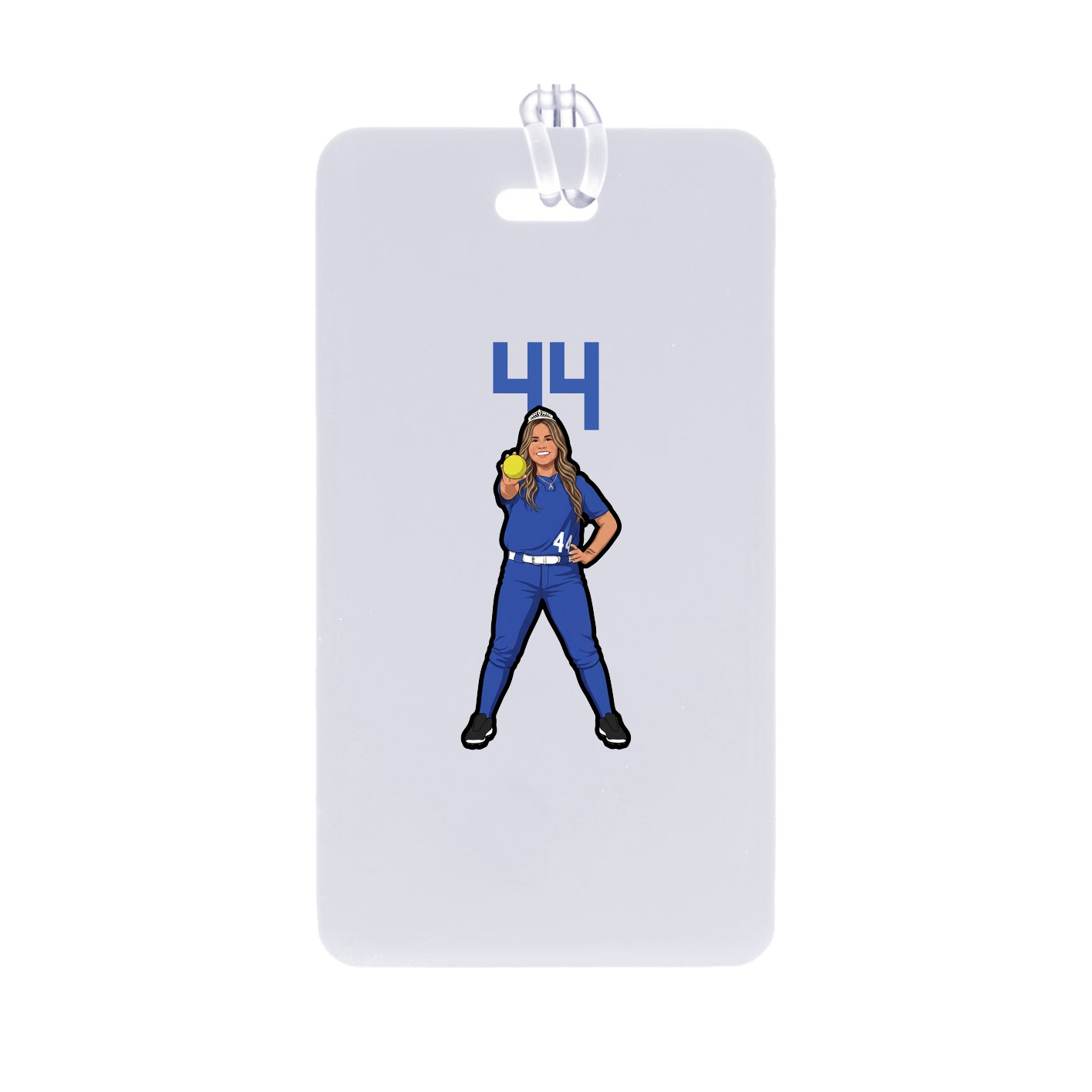Bag Tag — Number Top in Classic