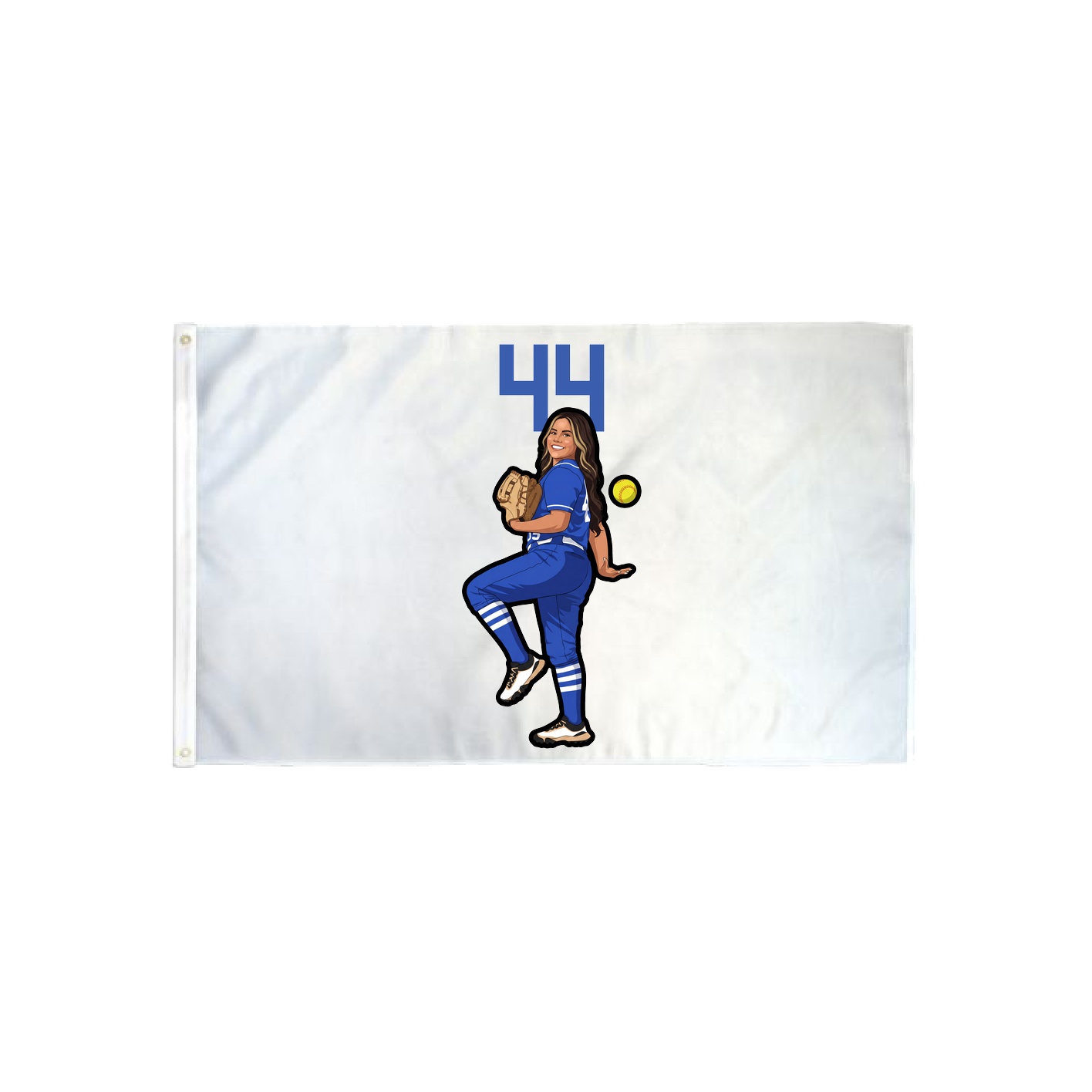 3x5 Flag — Number Top in Classic