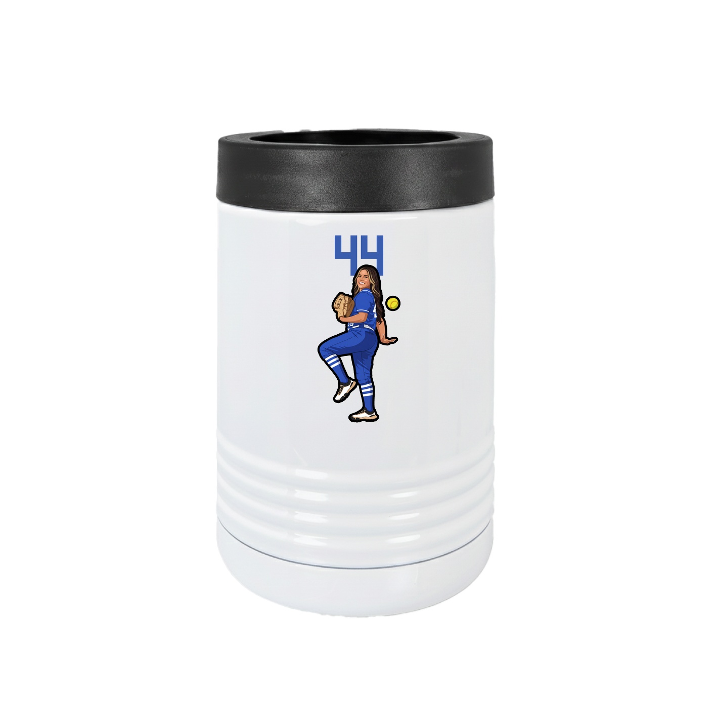 Beverage Holder — Number Top in White