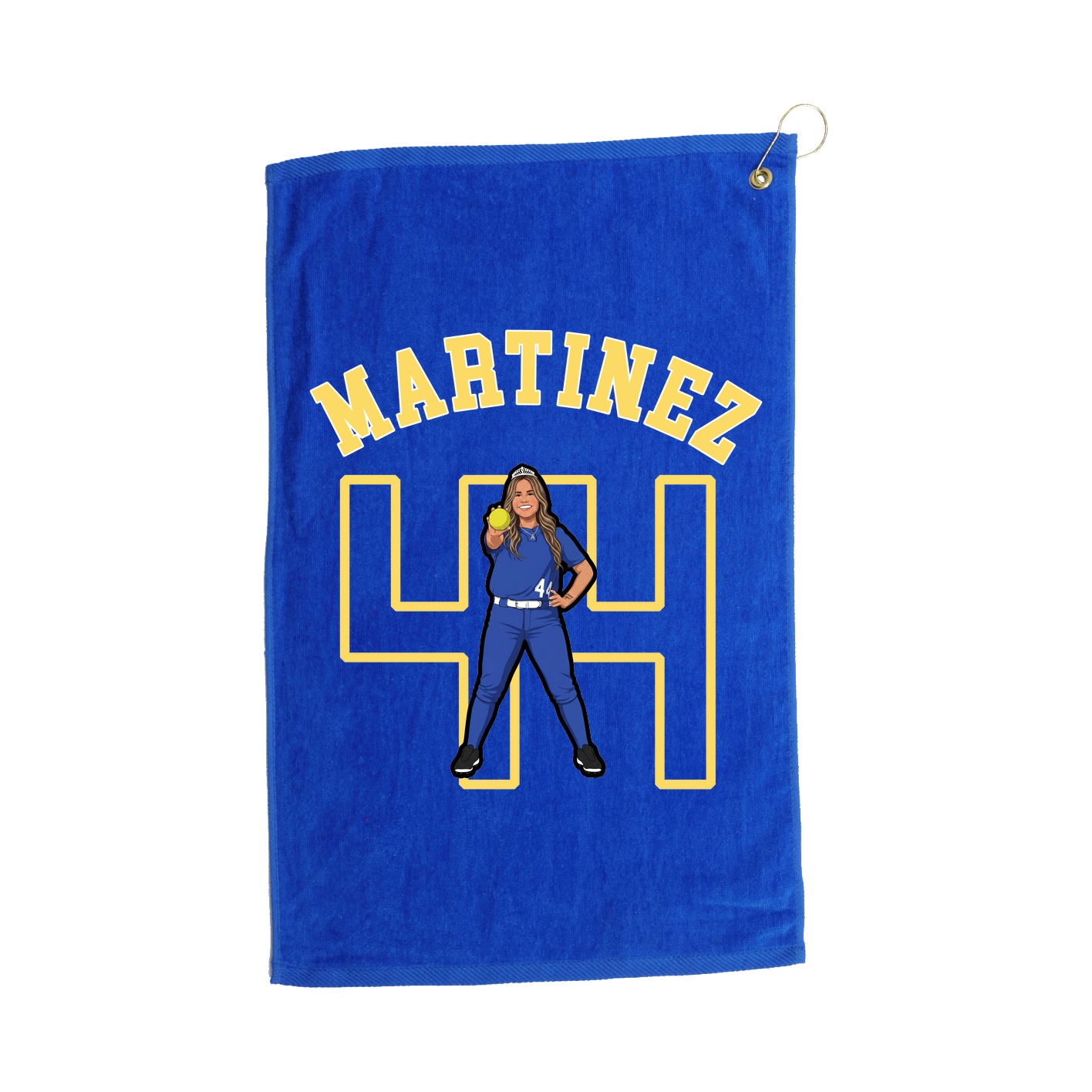 Golf Towel — Shirsey Arch in Royal