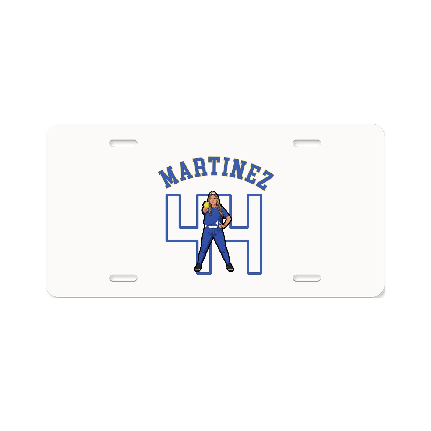 License Plate — Shirsey Arch in Classic