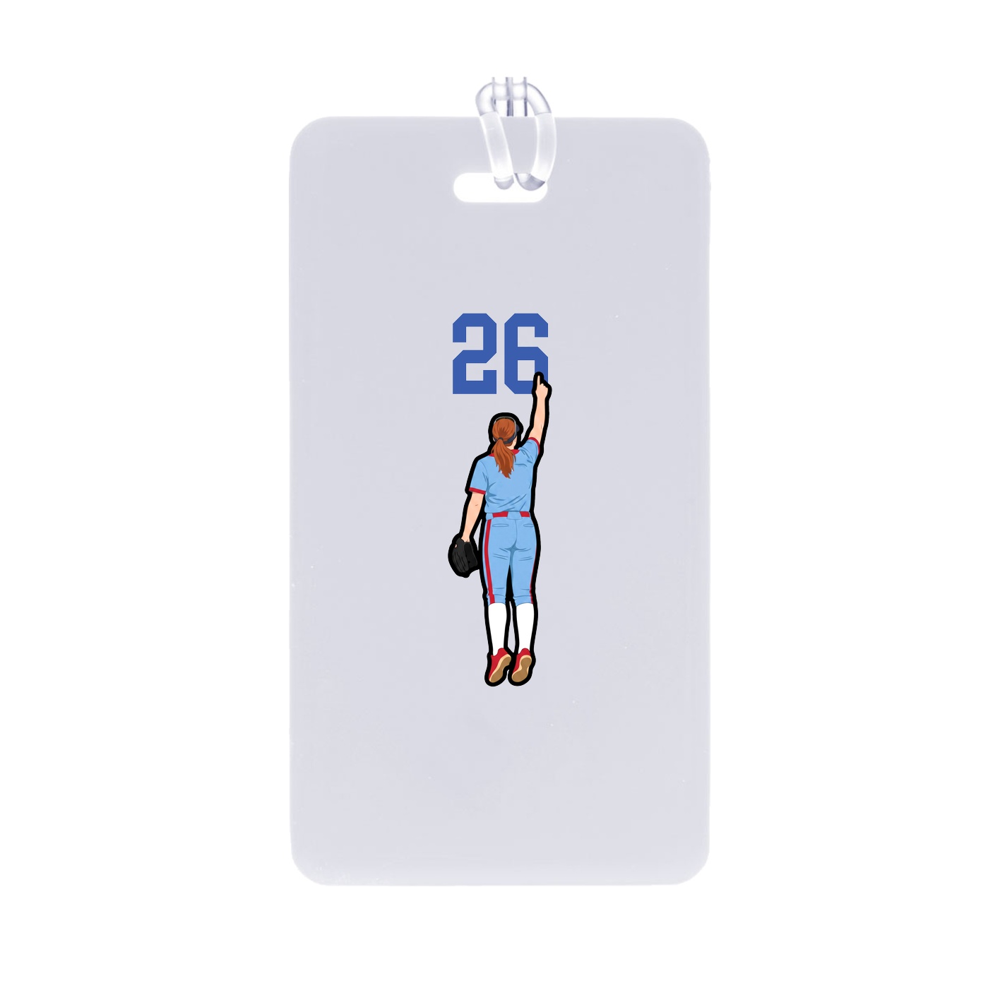 Bag Tag — Number Top in Classic