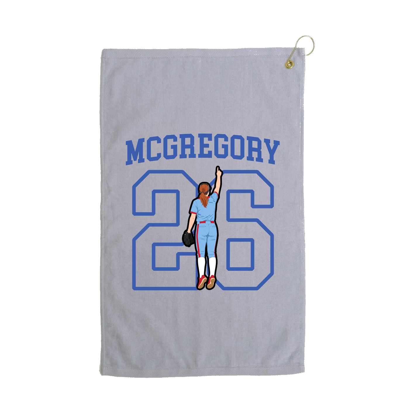 Golf Towel — Shirsey in Grey