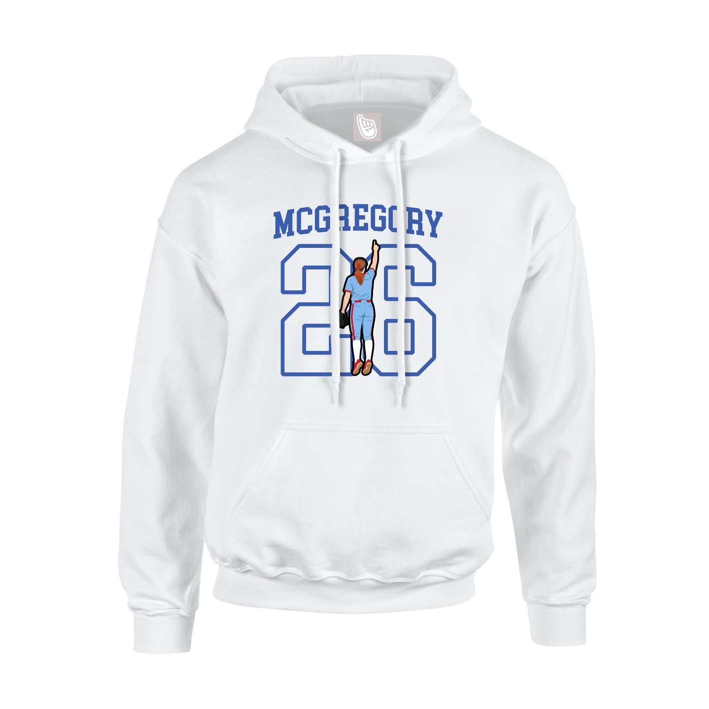 Youth Hoodie — Shirsey in White