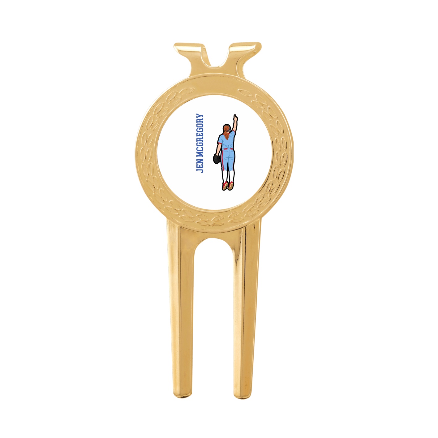 Divot Tool with Ball Marker — Name Vertical in Classic