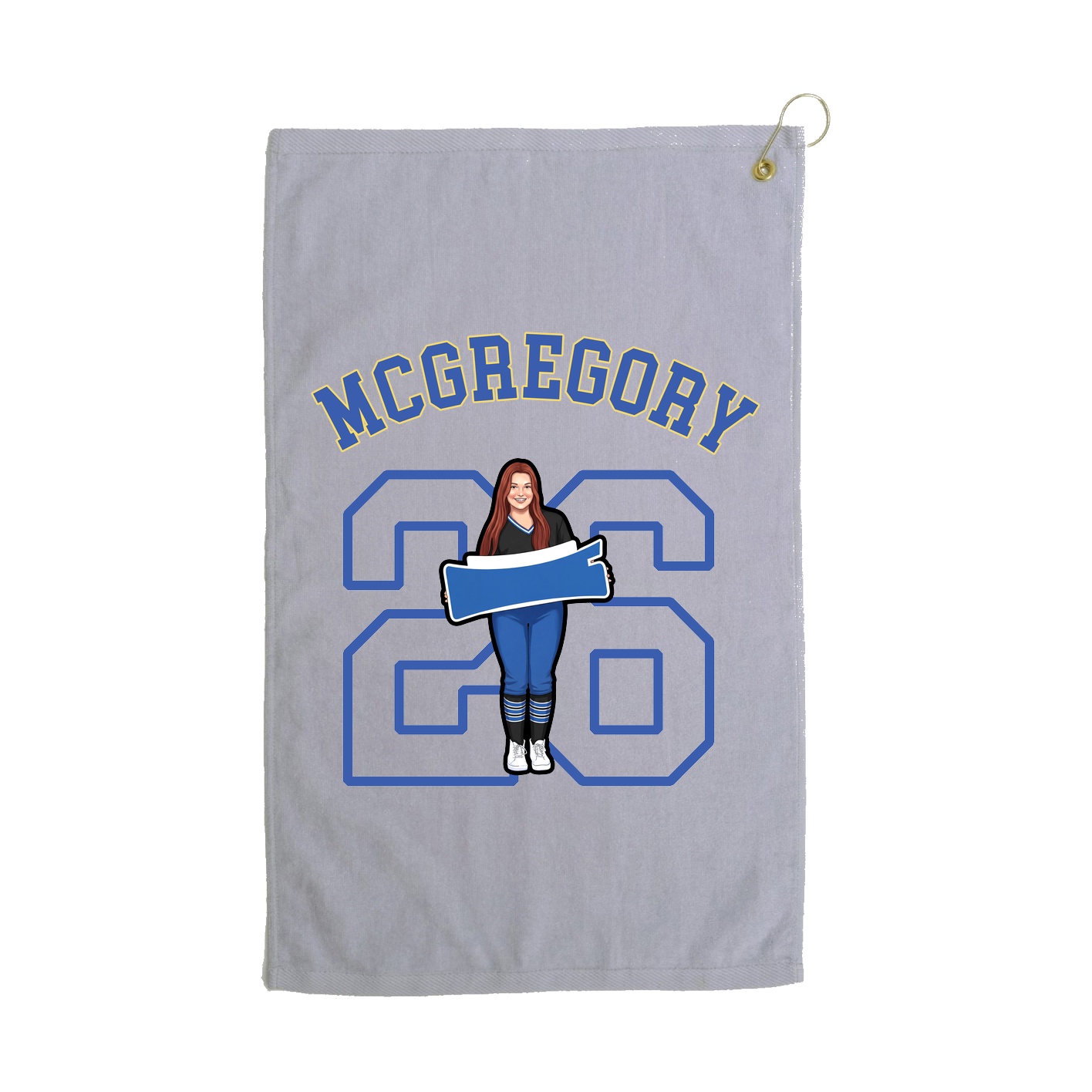 Terry Velour Golf Towel