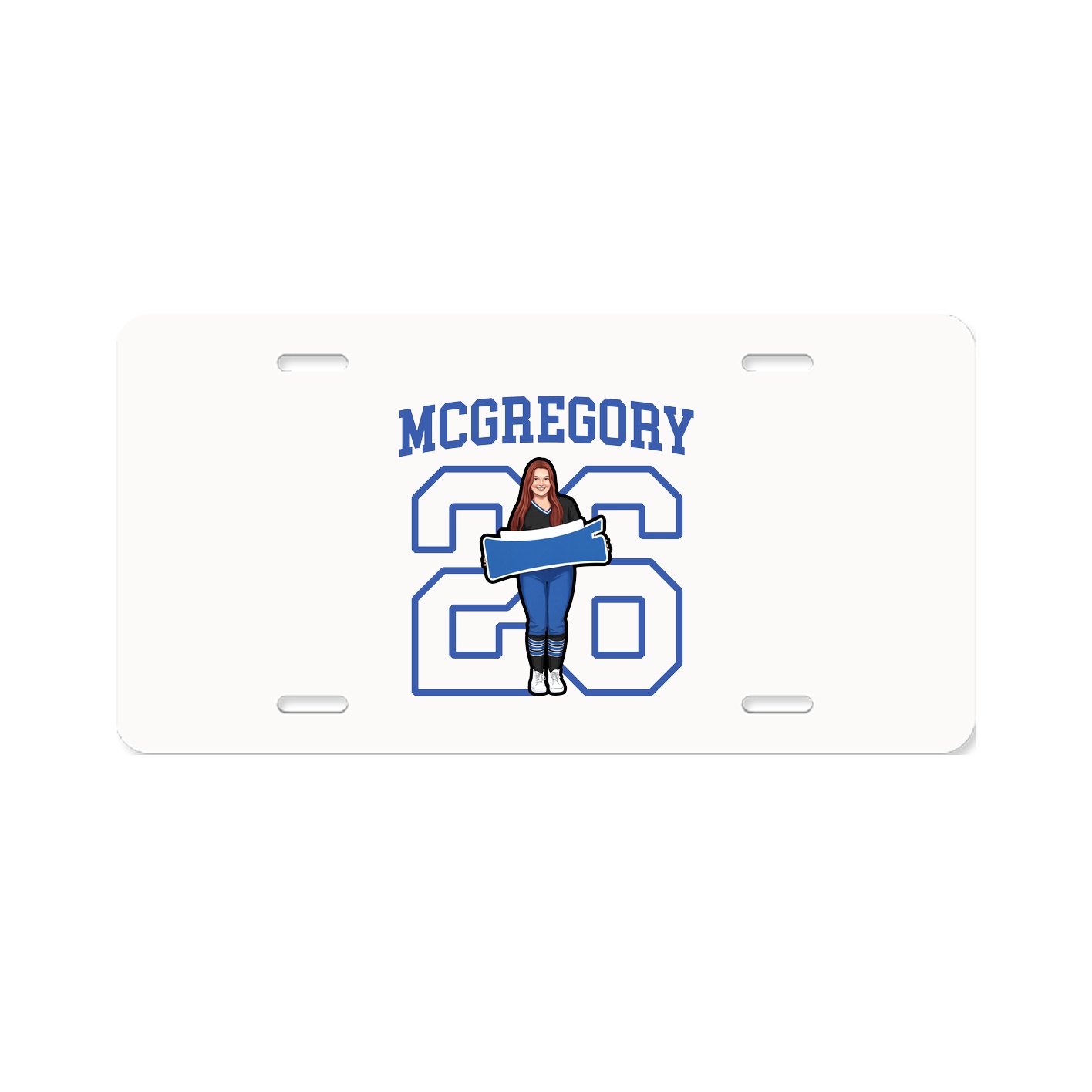 Aluminum License Plate