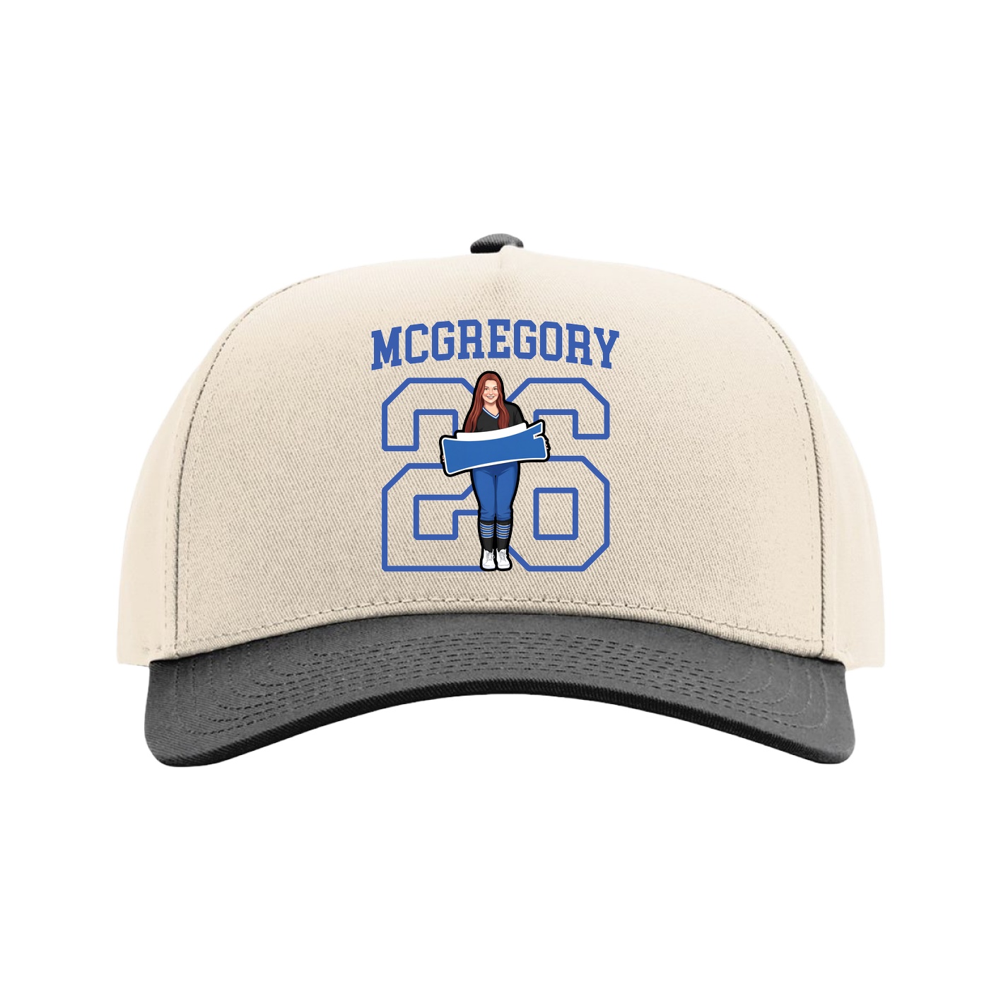 Full Fabric Five-Panel Champ Cap