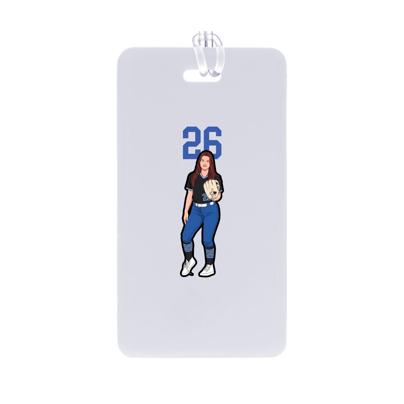 Bag Tag — Number Top in Classic